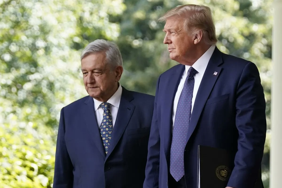  AMLO elogia a Trump