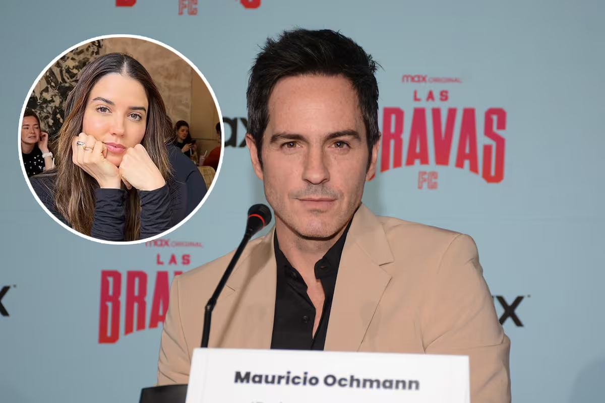 Mauricio Ochmann aparece por primera vez con su novia Lorena González y su hija