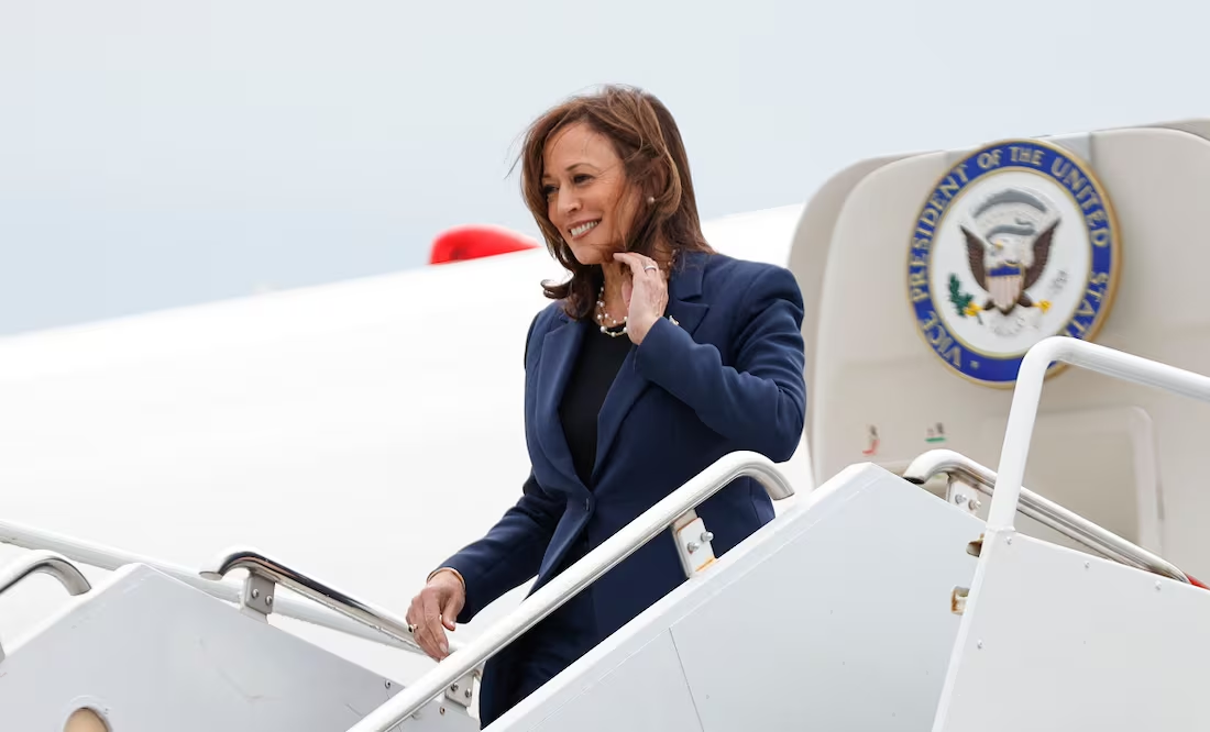 Los ojos de la prensa internacional, puestos sobre Kamala Harris