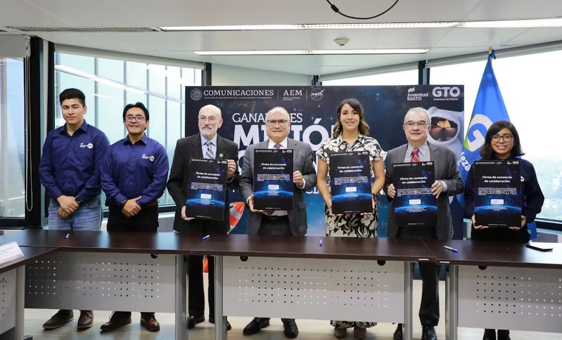 Jóvenes guanajuatenses participarán en proyectos de investigación aeroespacial en la NASA