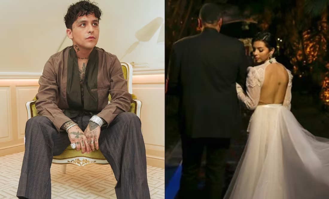 Ángela Aguilar modifica la letra de «Dime cómo quieres» durante su boda: «Como quiera no te corrió mi papá»