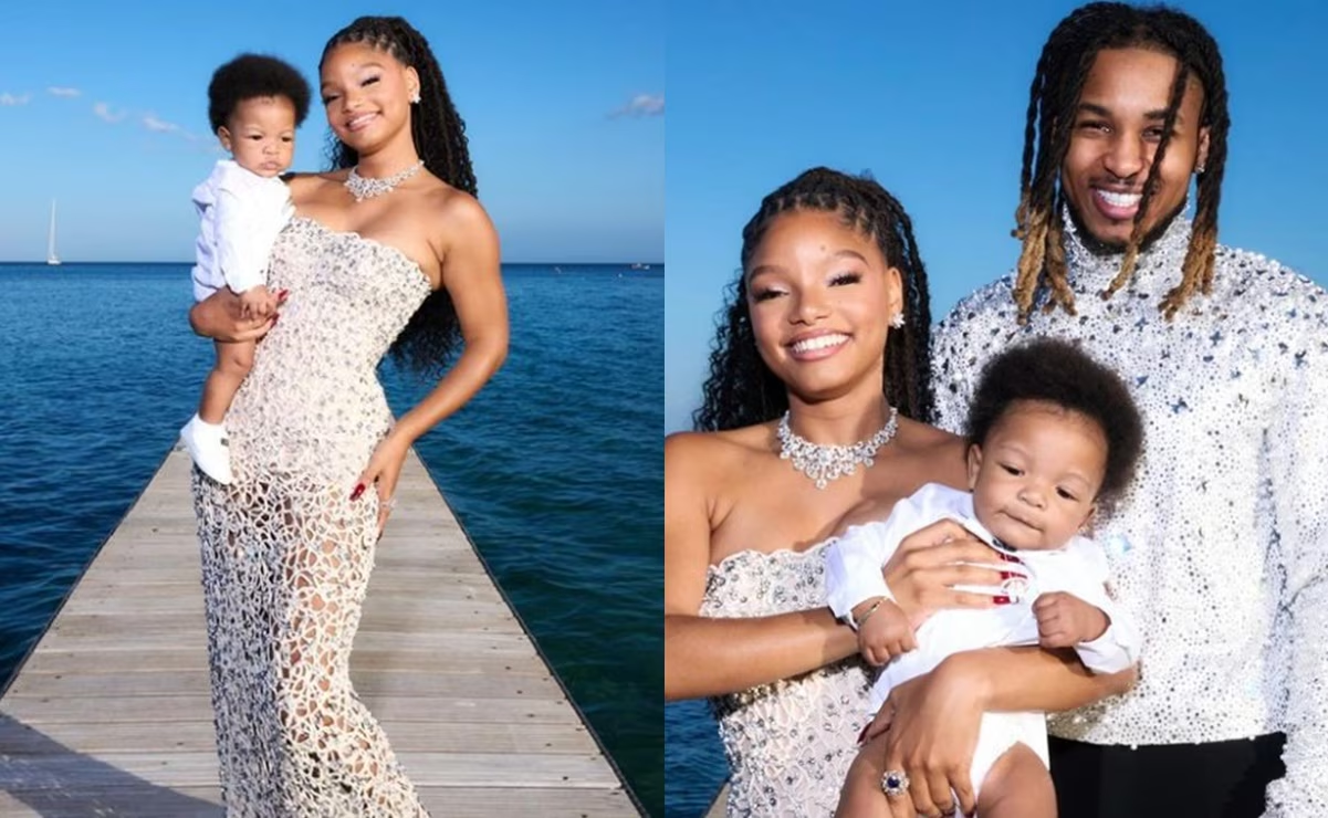 Halle Bailey, la protagonista de «La Sirenita», presume el rostro de su bebé por primera vez