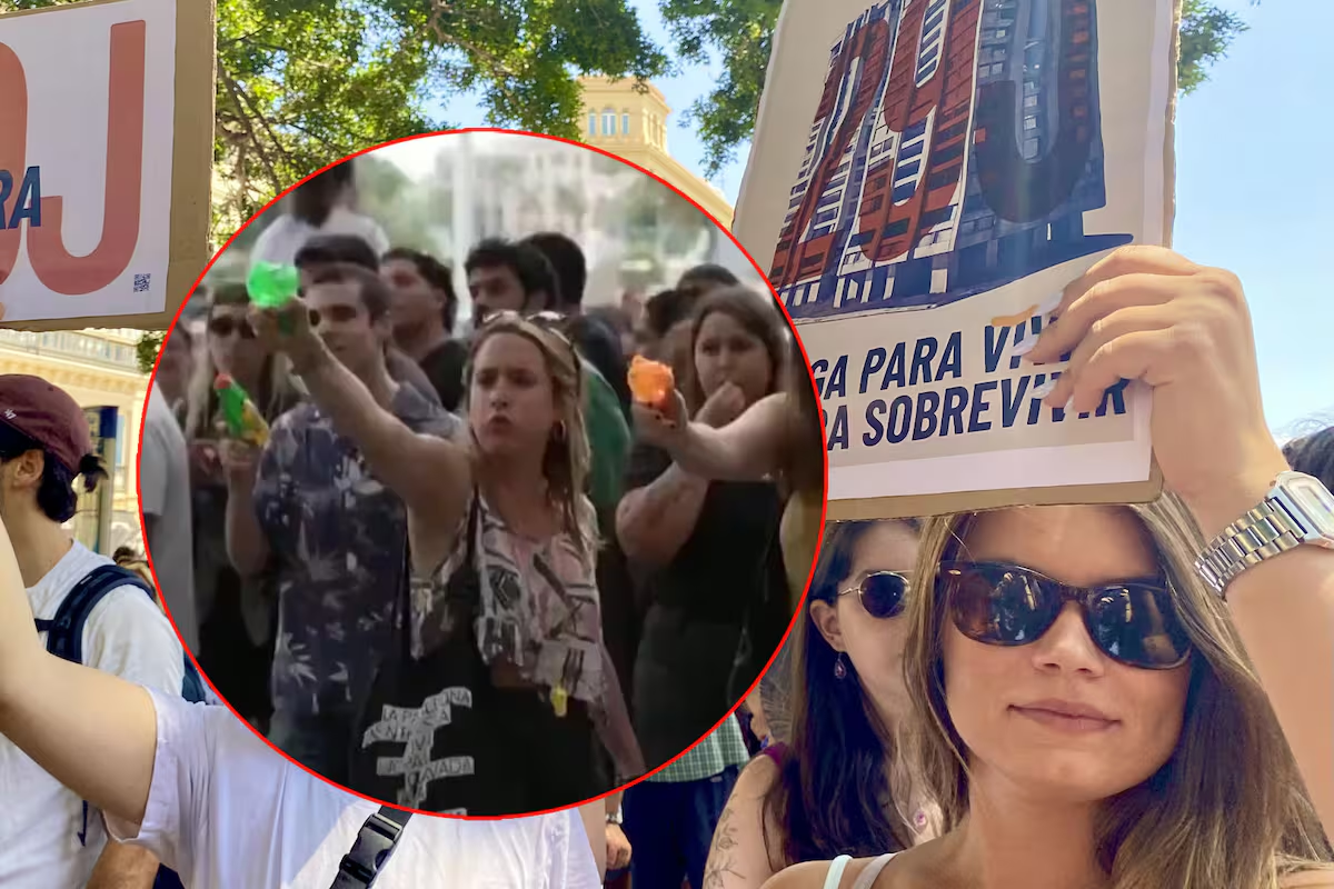 ¿Por qué en Barcelona le tiran agua a los turistas a manera de protesta?