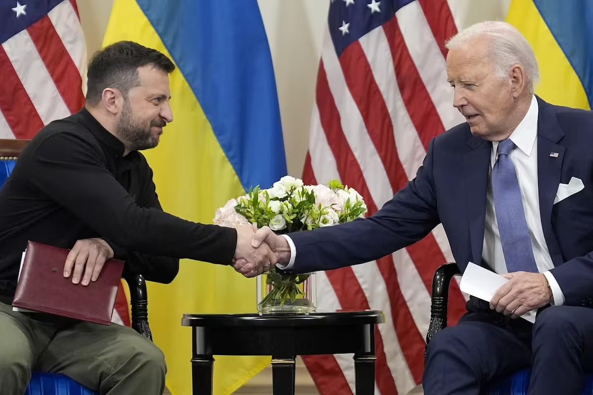 Así fue el momento en el que Biden llama “Presidente Putin” a Volodímir Zelenski