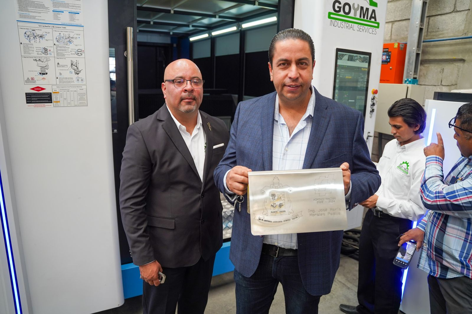 AGRADECE CHEMA MORALES CONFIANZA DE INVERSIONISTAS RAMOSARIZPENSES