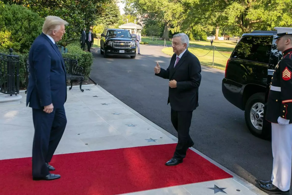AMLO y Sheinbaum condenan ataque contra Trump