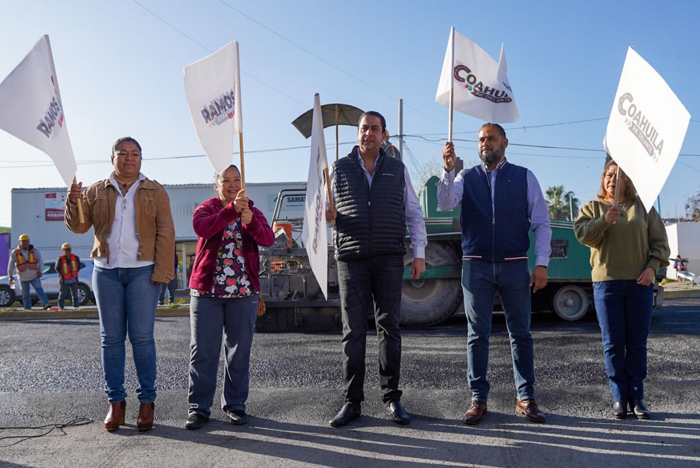 RECARPETEAN MÁS DE 35 MIL m2 DE VIALIDADES EN RAMOS ARIZPE