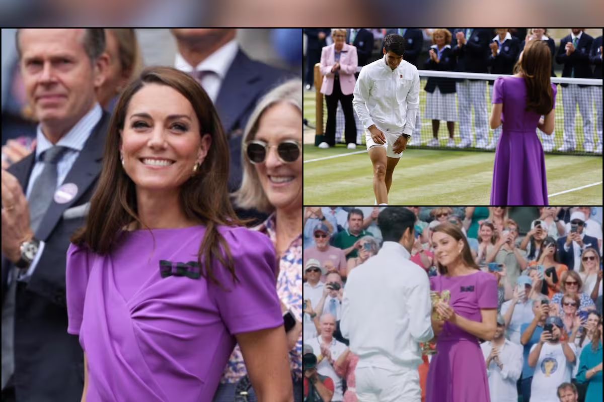 Kate Middleton entrega premio al tenista Carlos Alcaraz; así fue su segunda aparición pública tras diagnóstico de cáncer