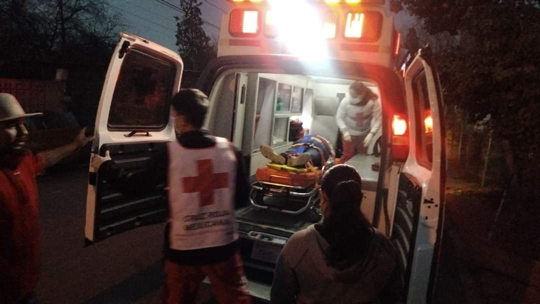 Deja accidente una mujer lesionada