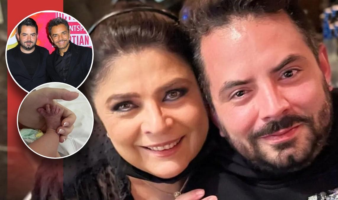 Victoria Ruffo por fin se reencuentra con el papá de José Eduardo Derbez: hubo abrazo y hasta foto juntos