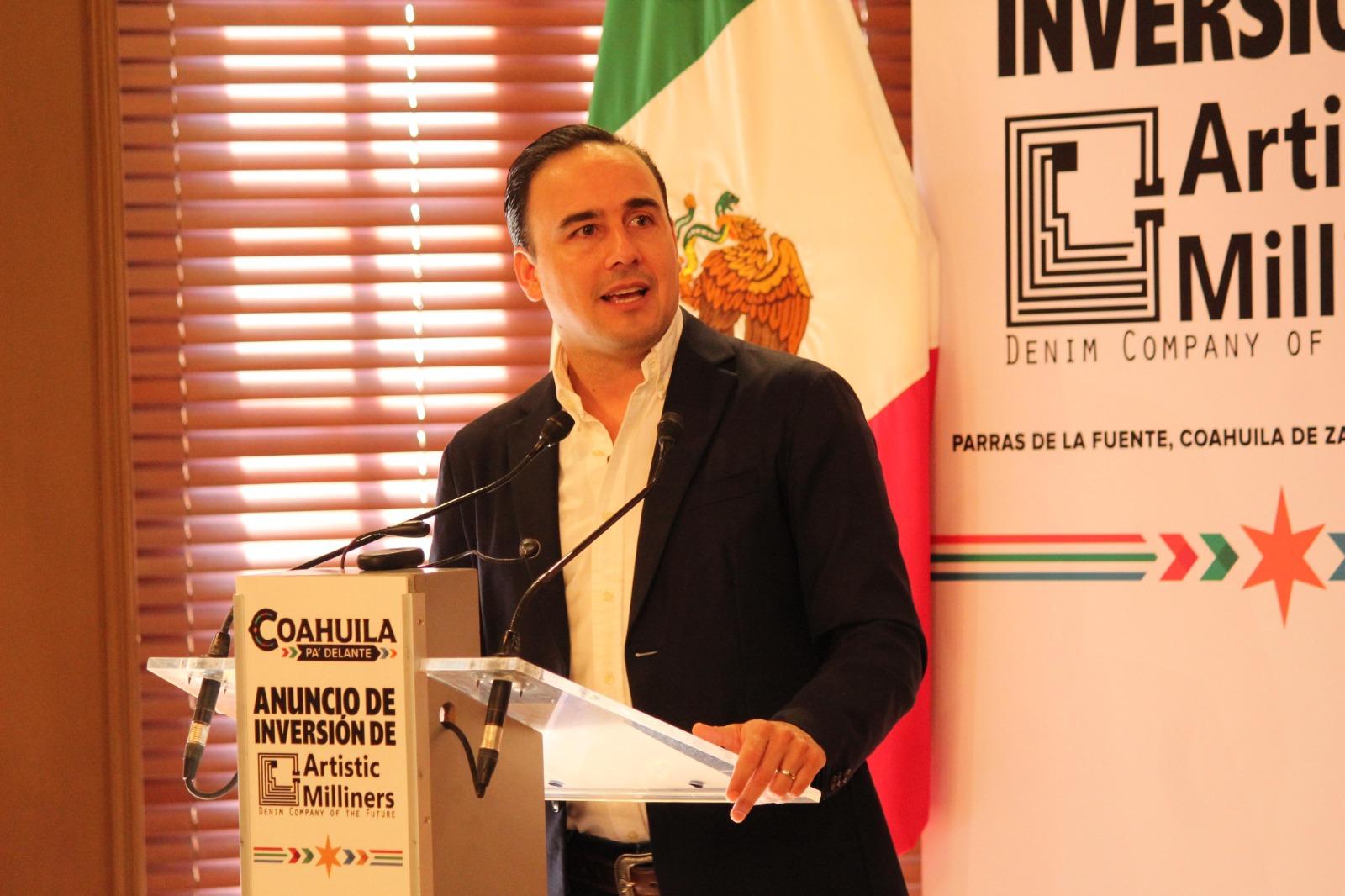 ANUNCIA MANOLO INVERSIÓN DE 700 MDP Y CIENTOS DE EMPLEOS PARA PARRAS