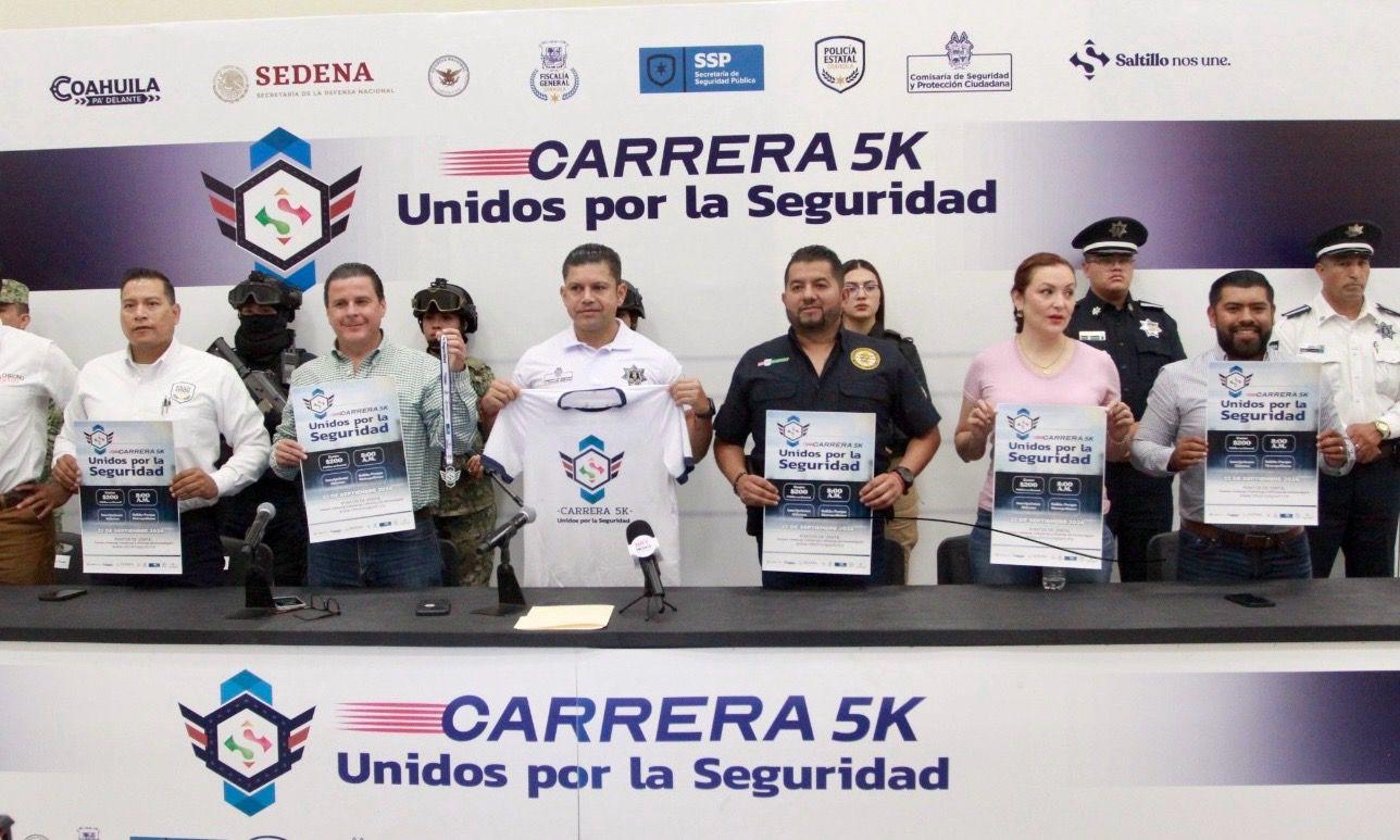 Presentan la Carrera 5K Unidos por la Seguridad