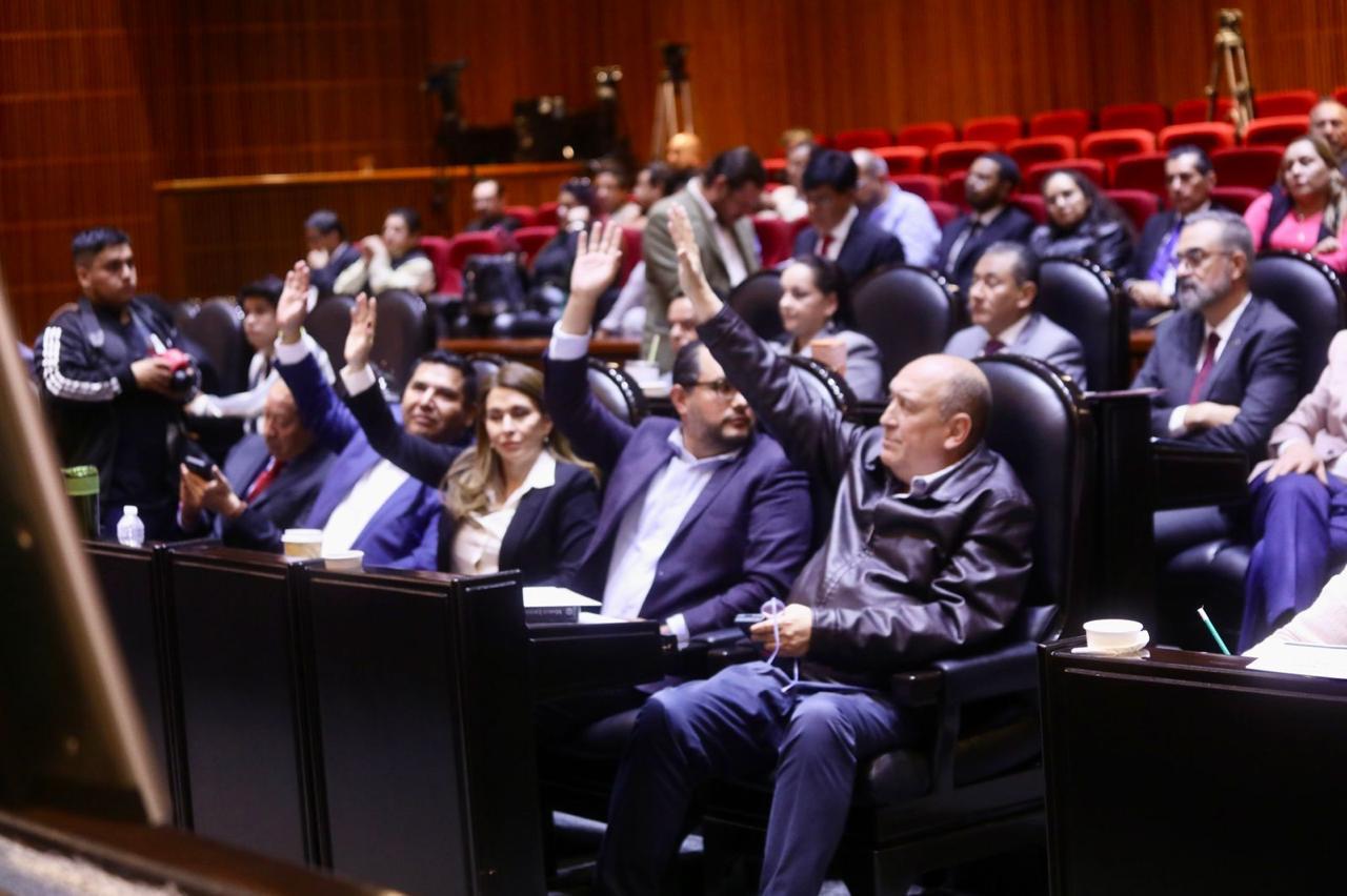 Diputadas y diputados federales del PRI votan en Comisión en contra de militarizar la Guardia Nacional