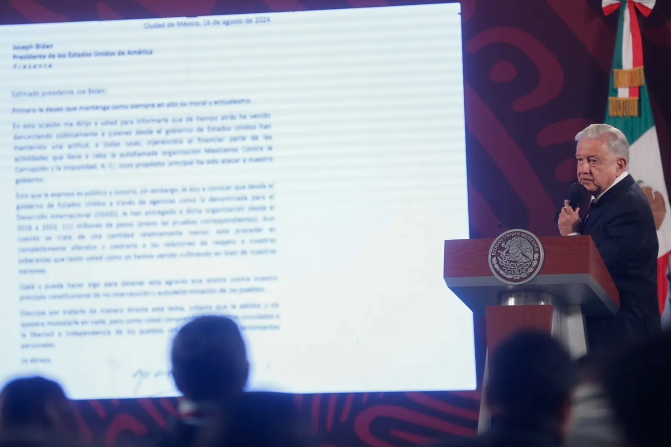 Pide detener ‘injerencismo’ por financiamiento a Mexicanos Contra la Corrupción