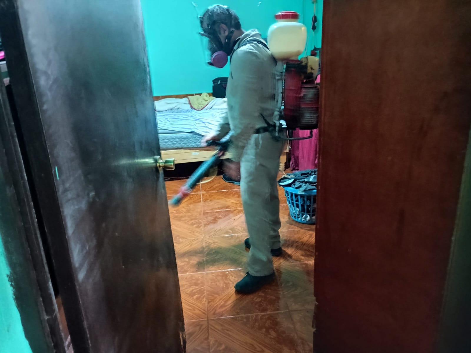 PERMANENTE FUMIGACIÓN EN SECTORES DE FRONTERA