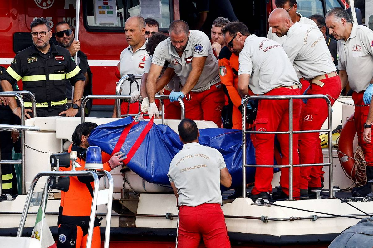 Hallan el cadáver del magnate británico Mike Lynch tras naufragio en Italia
