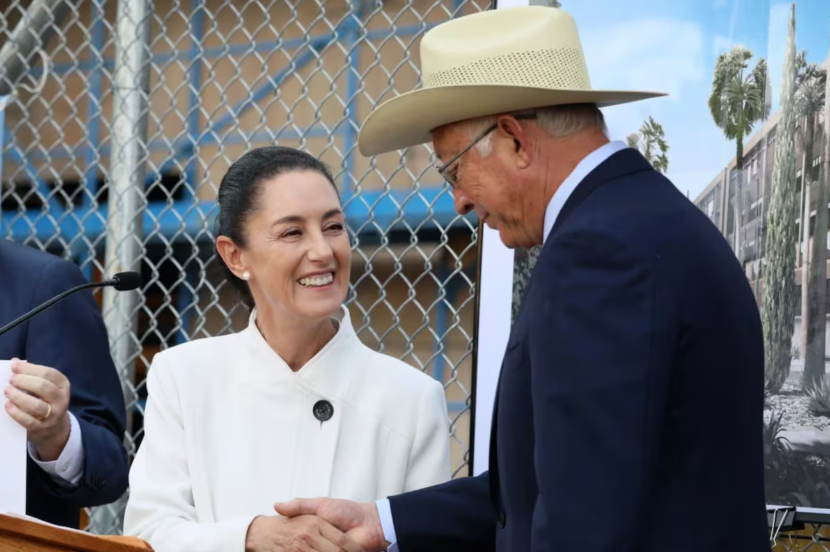 Hay temas que corresponden a los mexicanos: Sheinbaum a Ken Salazar sobre reforma al Poder Judicial