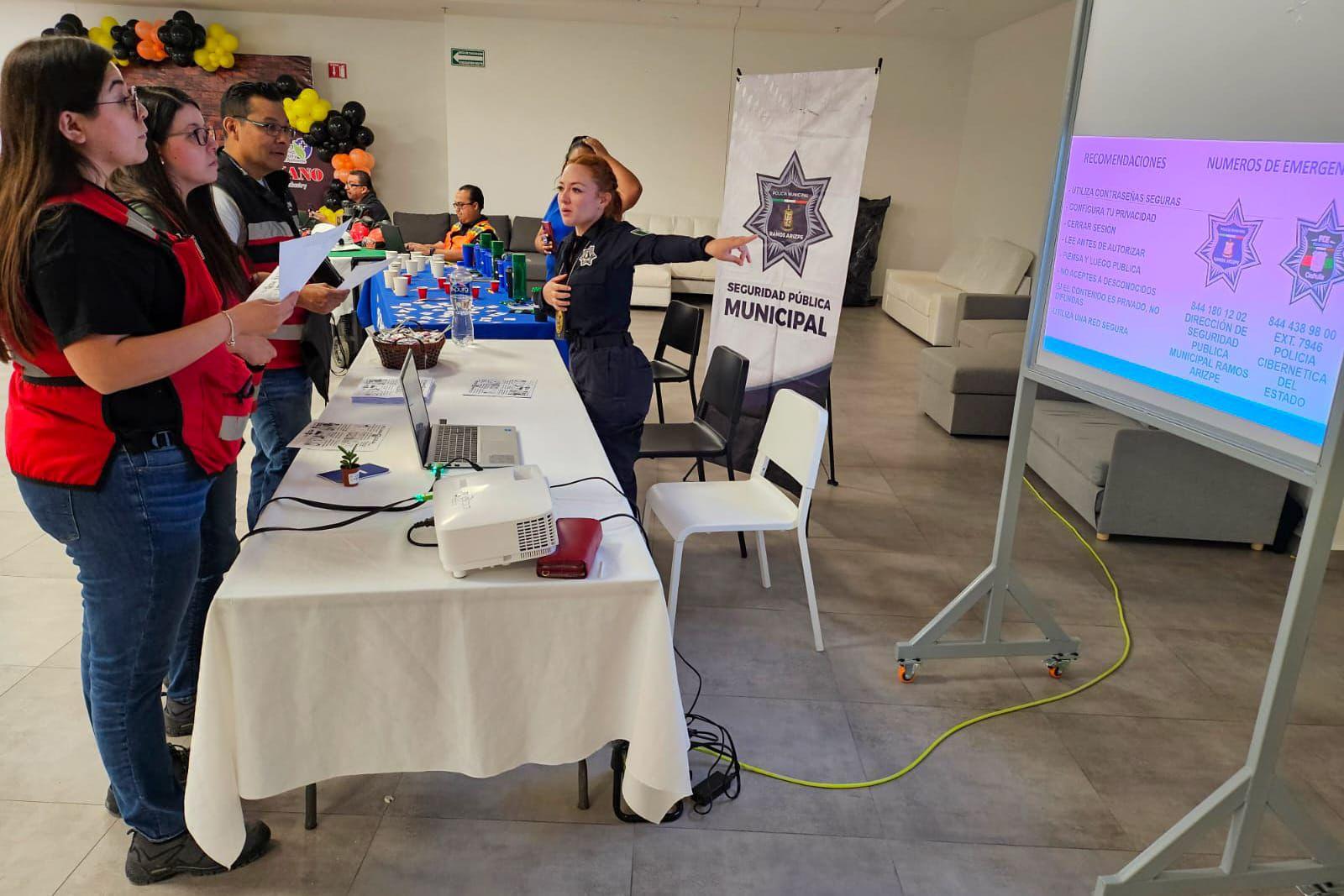 Lleva Policía de Ramos pláticas de prevención