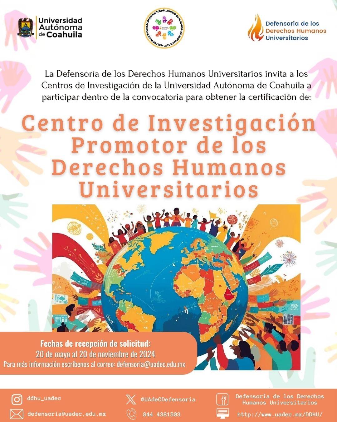 Proyecta UAdeC certificación en DH