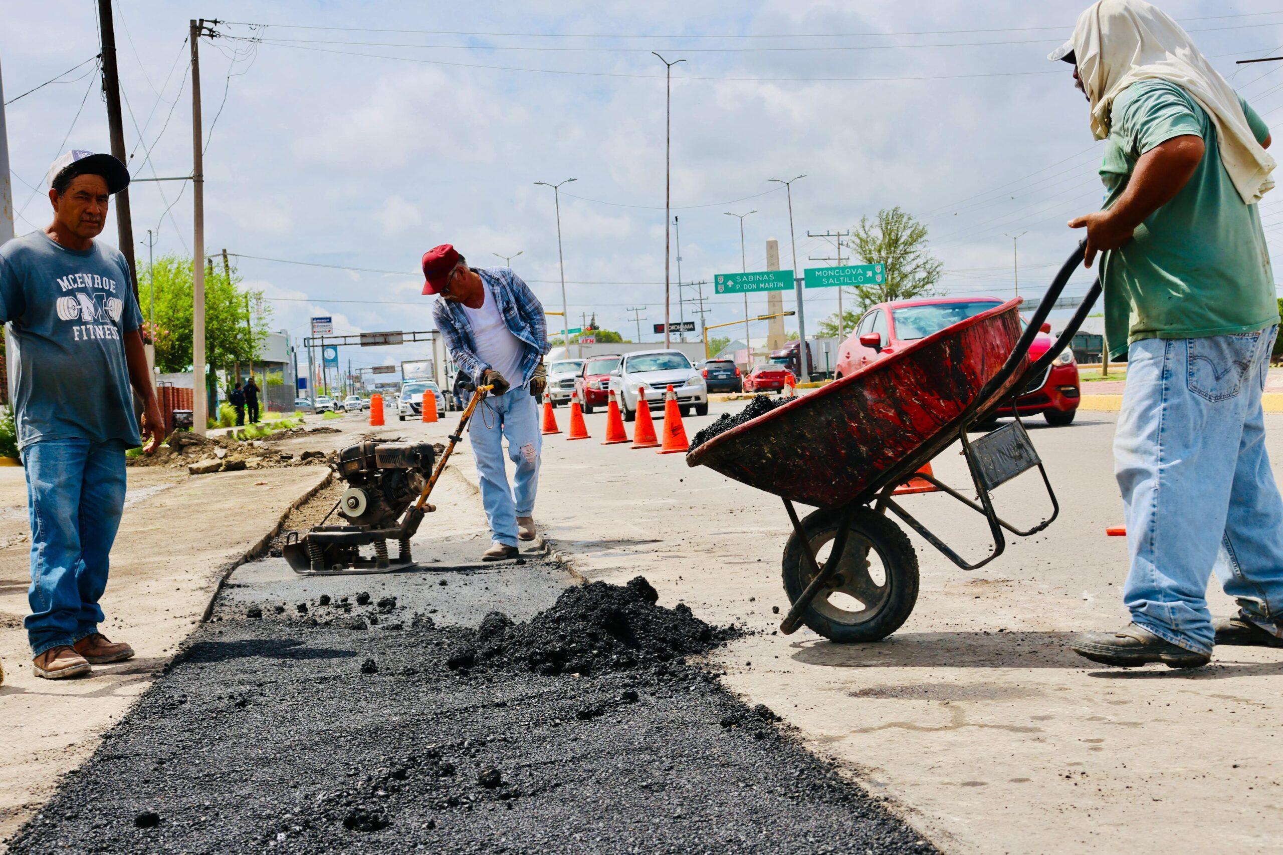 Se intensifican obras y programas en Sabinas