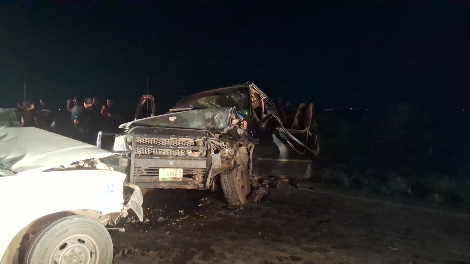 Deja choque un muerto y 4 heridos en Carretera 24