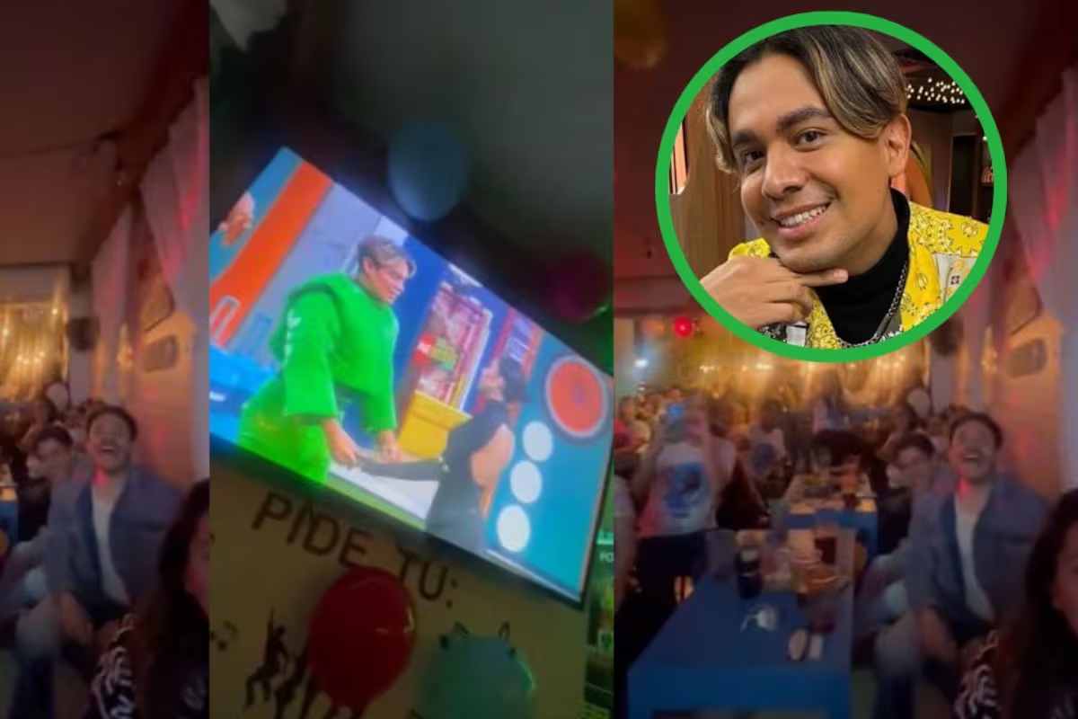 Se reúnen en un bar a abuchear a Ricardo Peralta durante la gala de eliminación de La Casa de los Famosos México