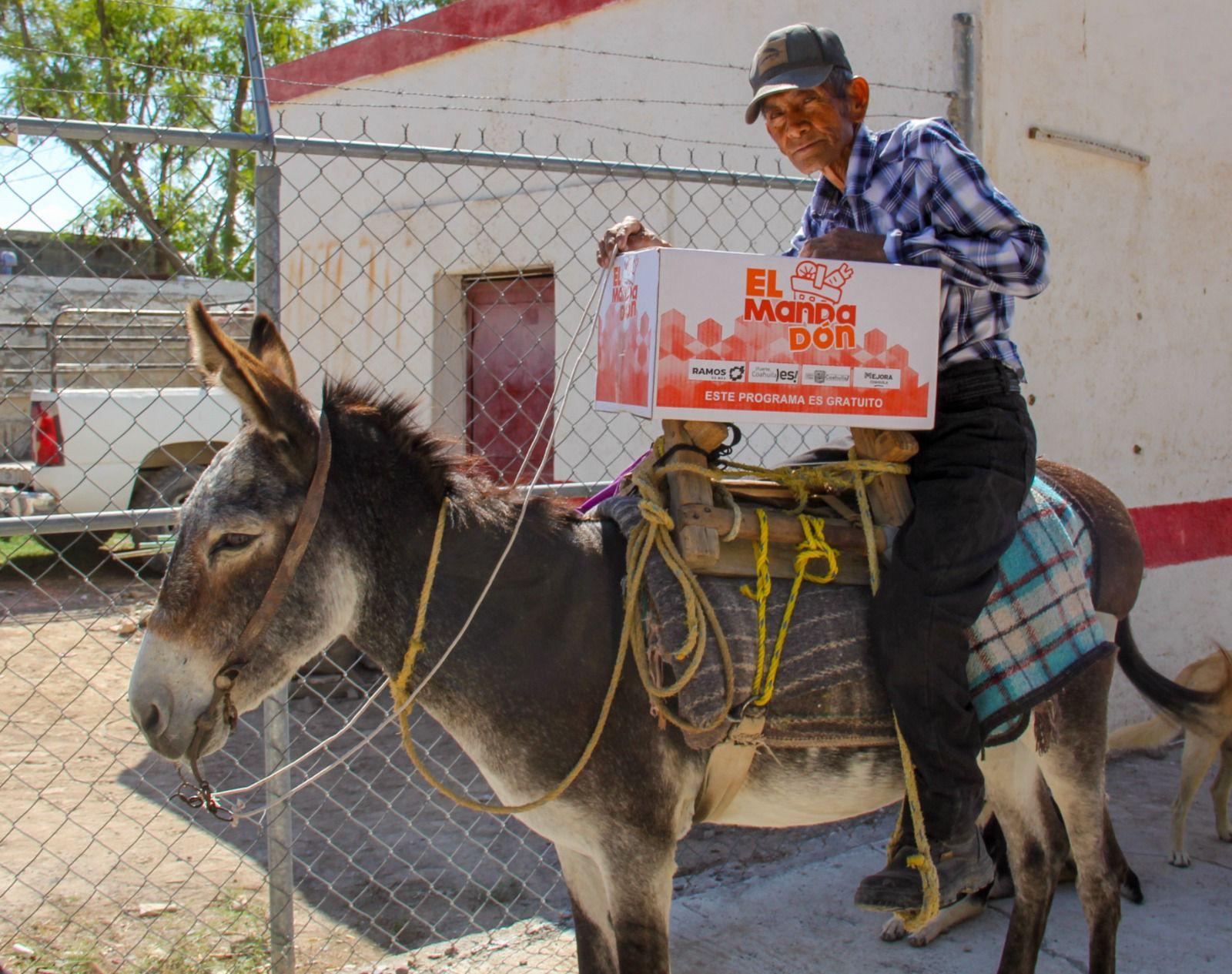 Sigue “EL MANDADON” en apoyo a las familias del campo