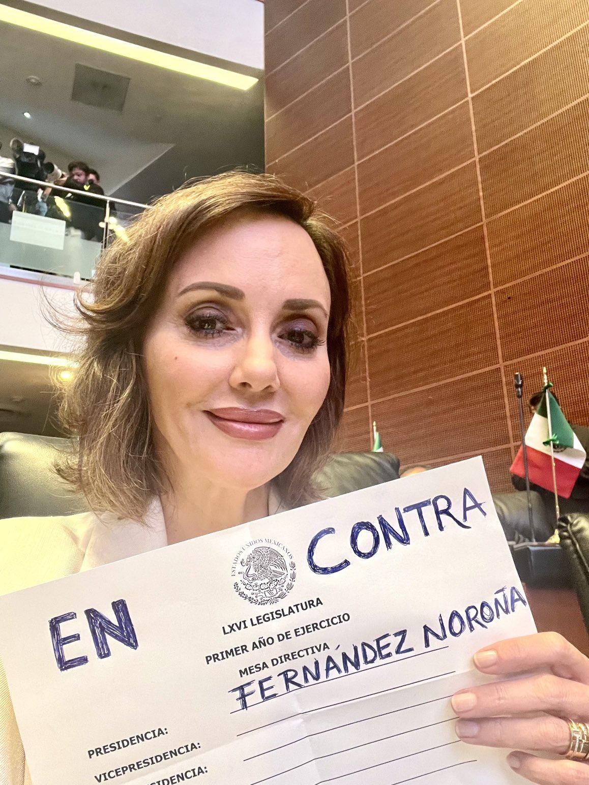 ‘El cargo no le quita lo chango’: Lilly Téllez advierte a Noroña que le hará la vida ‘de cuadritos’ en el Senado