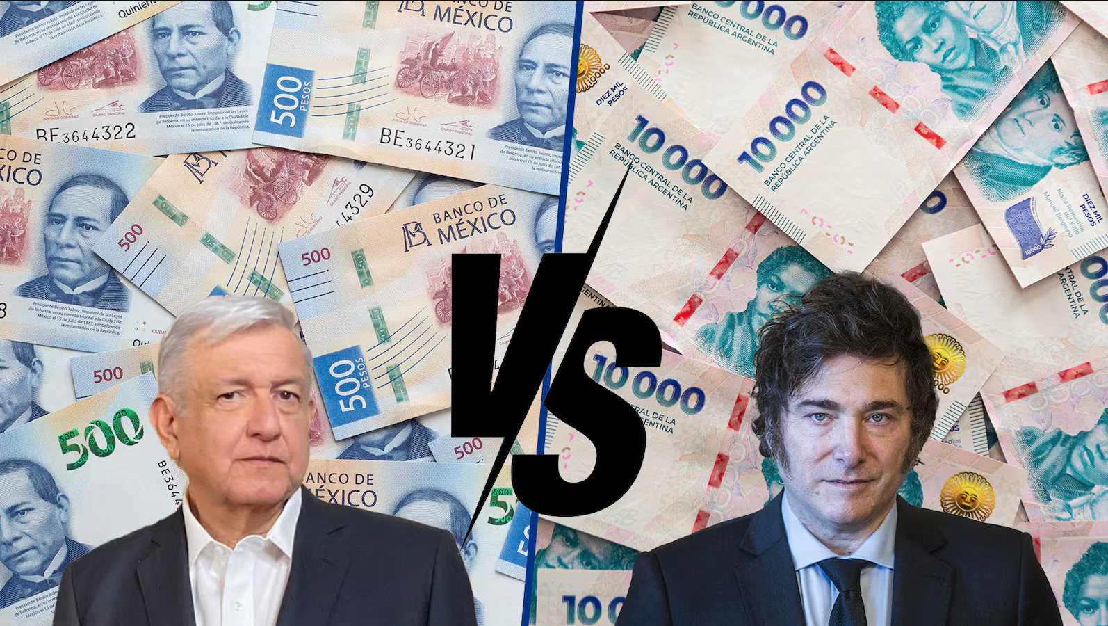 AMLO vence a Milei… en depreciaciones: Peso mexicano, la moneda que más ha caído ante el dólar en 2024