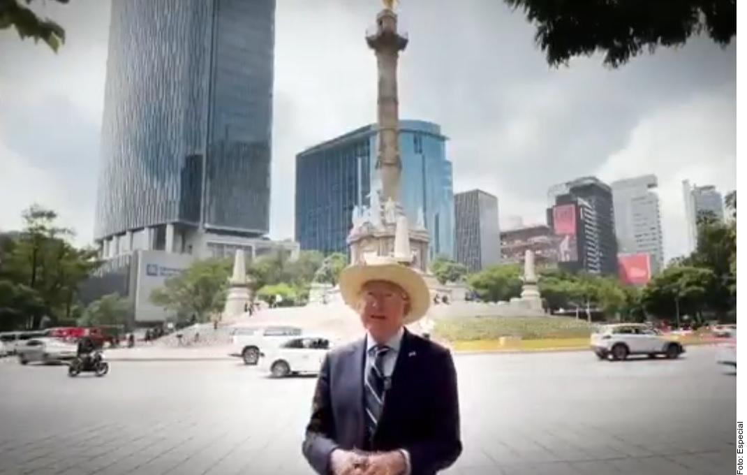 Celebra embajador de EU Independencia de México