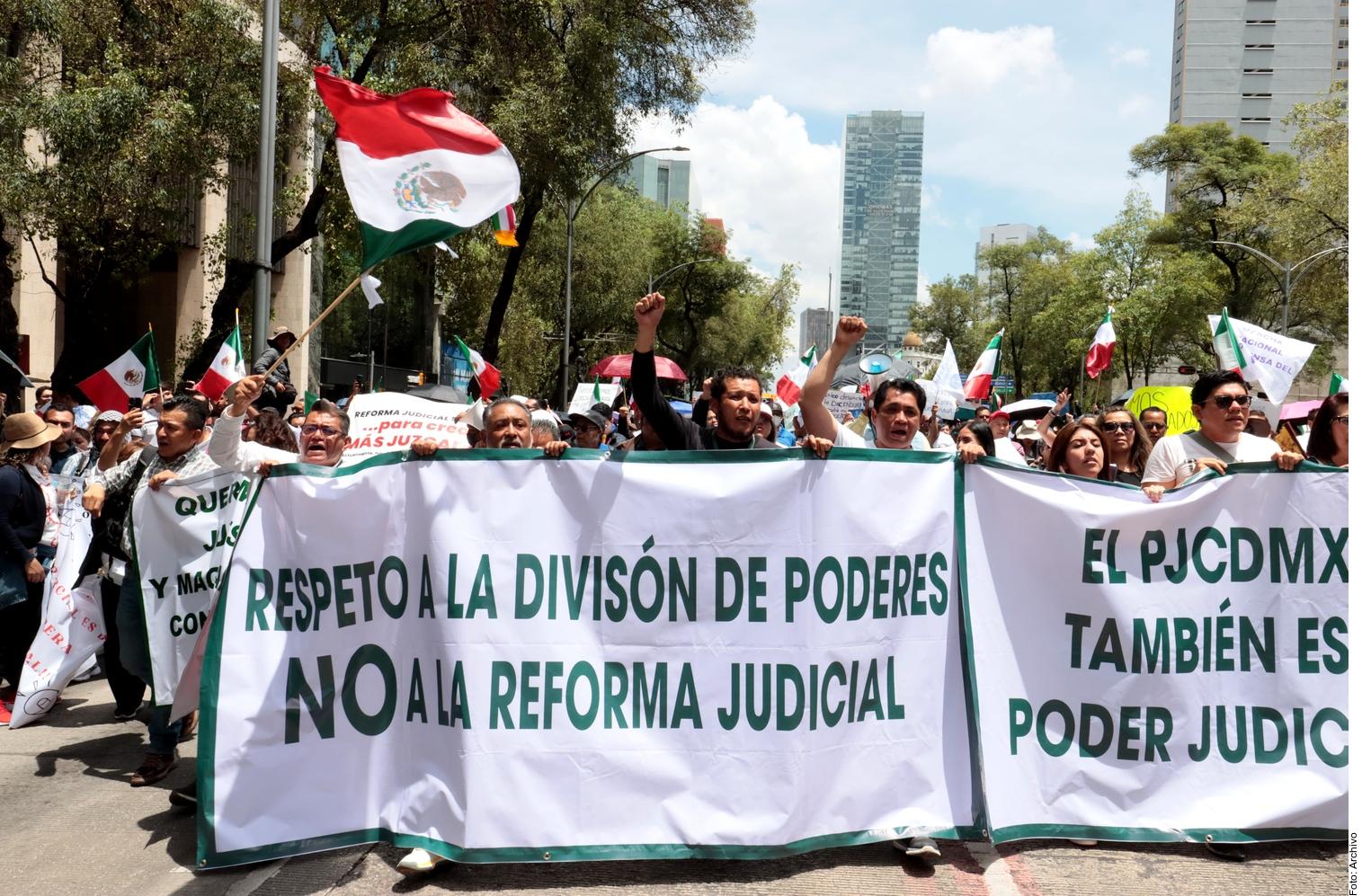 Extienden jueces y magistrados paro de labores