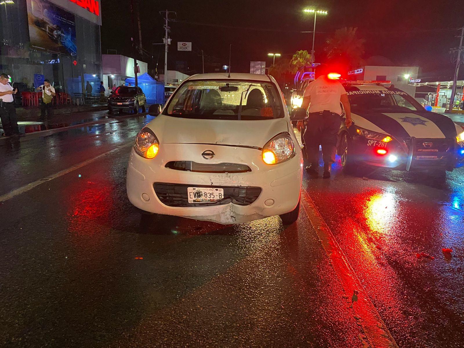 Motociclista voló en Bulevar Pape