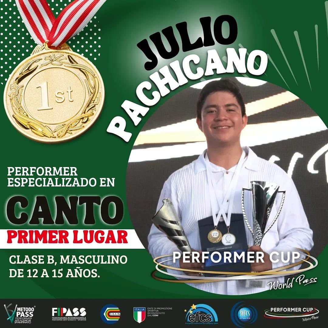 Posee Julio Adrián la Voz de Oro de Parras