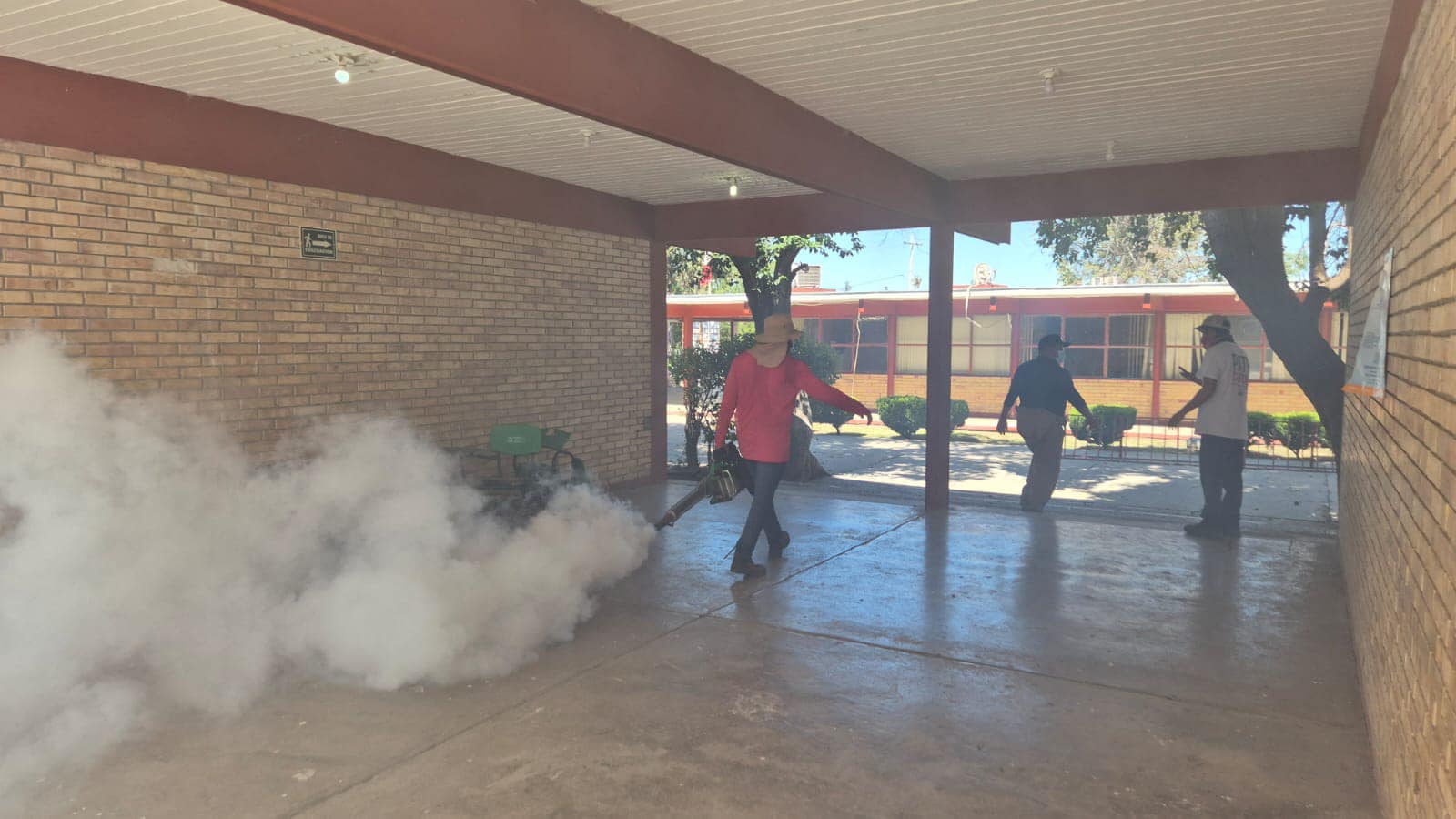 Implementan fumigaciones en los planteles de Múzquiz