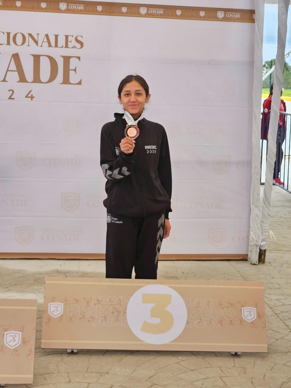 Suma paranatación tres medallas más