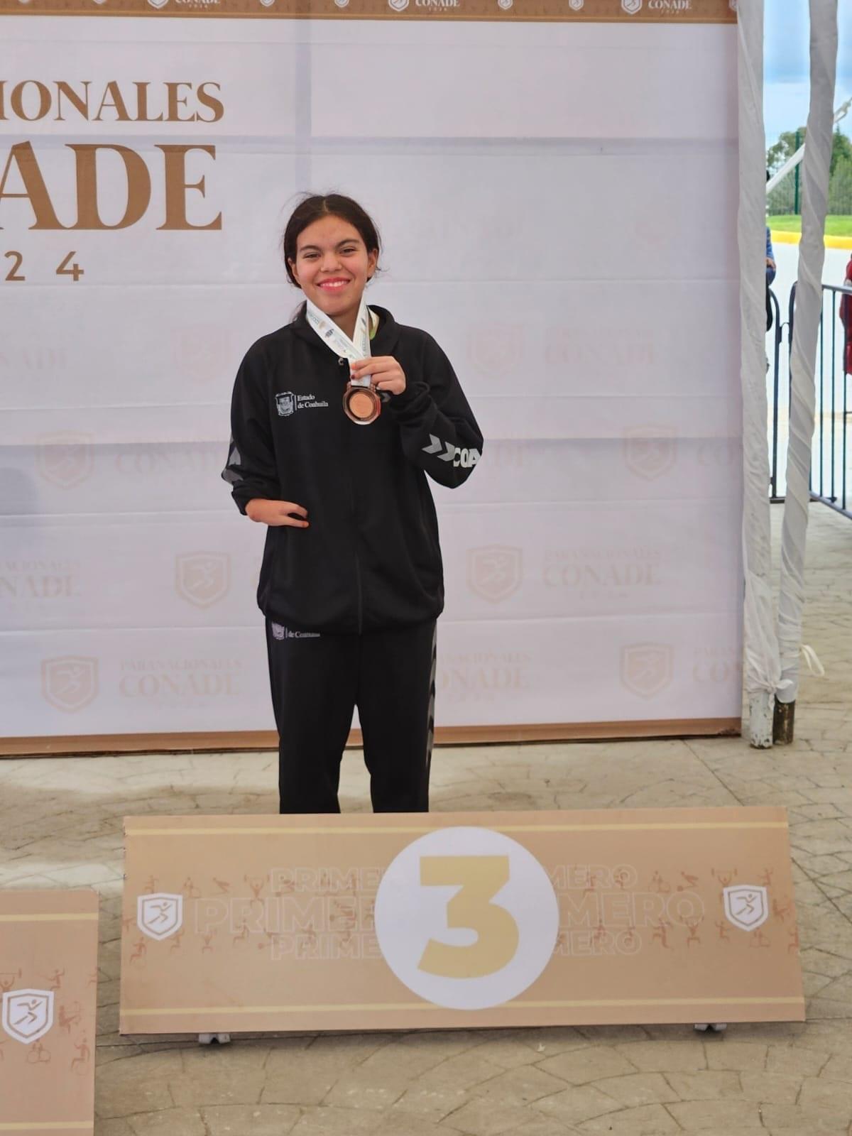 Suma paranatación tres medallas más