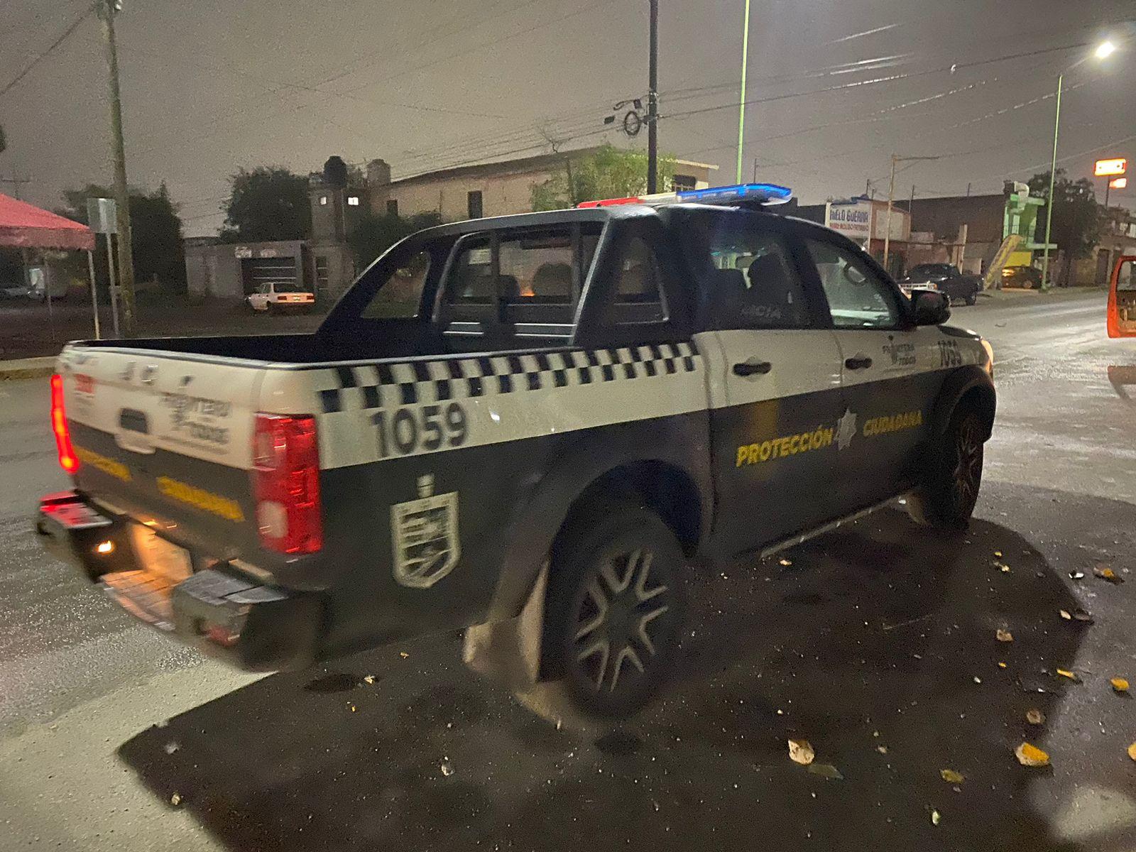 CHOCA PATRULLA Y SE DA A LA FUGA