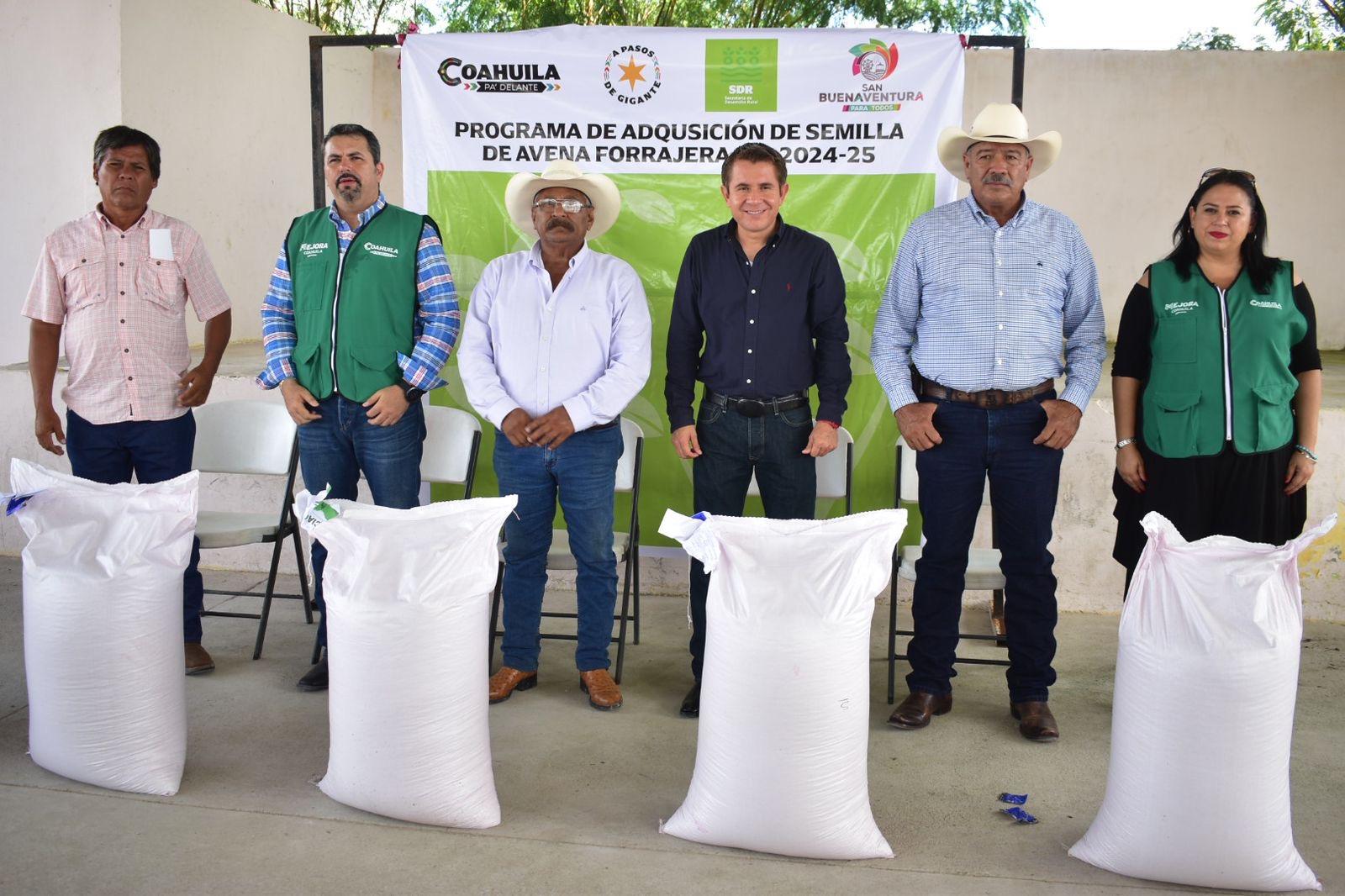 Apoyará el Estado con semilla de avena en SB