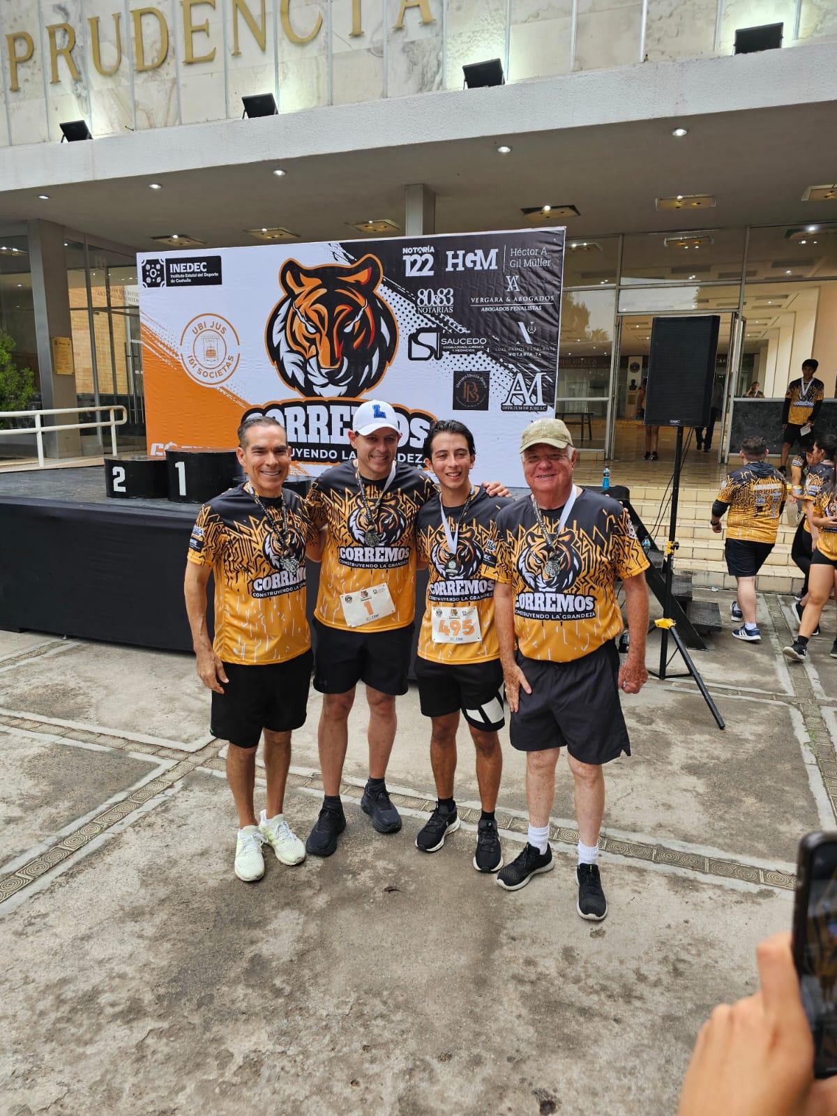 Participa Rector de la UAdeC en Carrera 5K