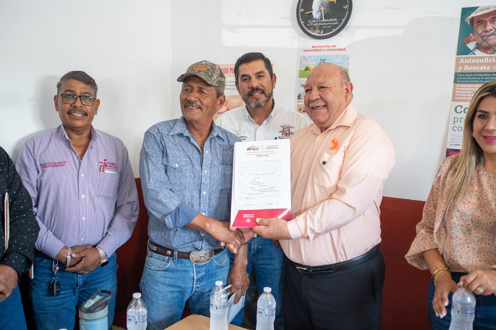 Entrega de Certificados Parcelarios en beneficio de ejidatarios de Monclova, Frontera y Castaños