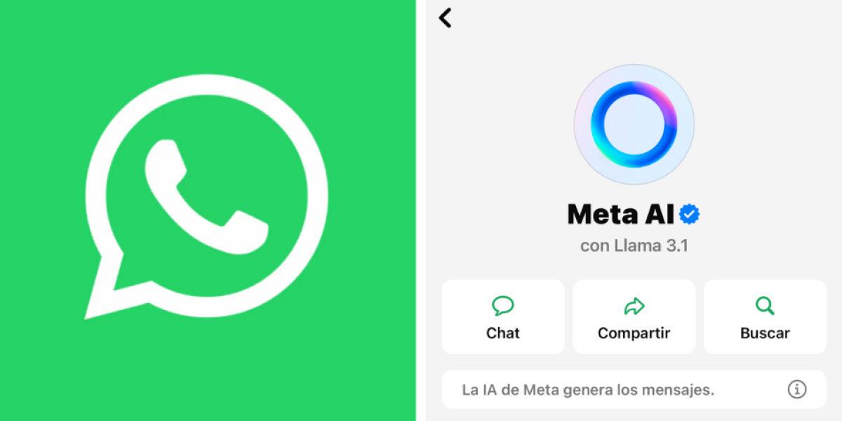 Paso a paso para evitar la invasión del círculo azul de Meta AI en WhatsApp