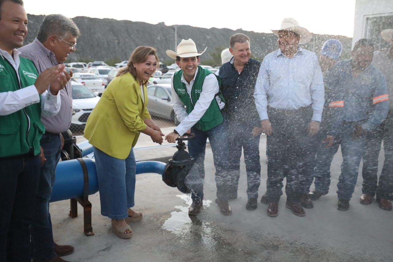 AVANZA GRAN PROGRAMA DE AGUA EN LA CARBONÍFERA
