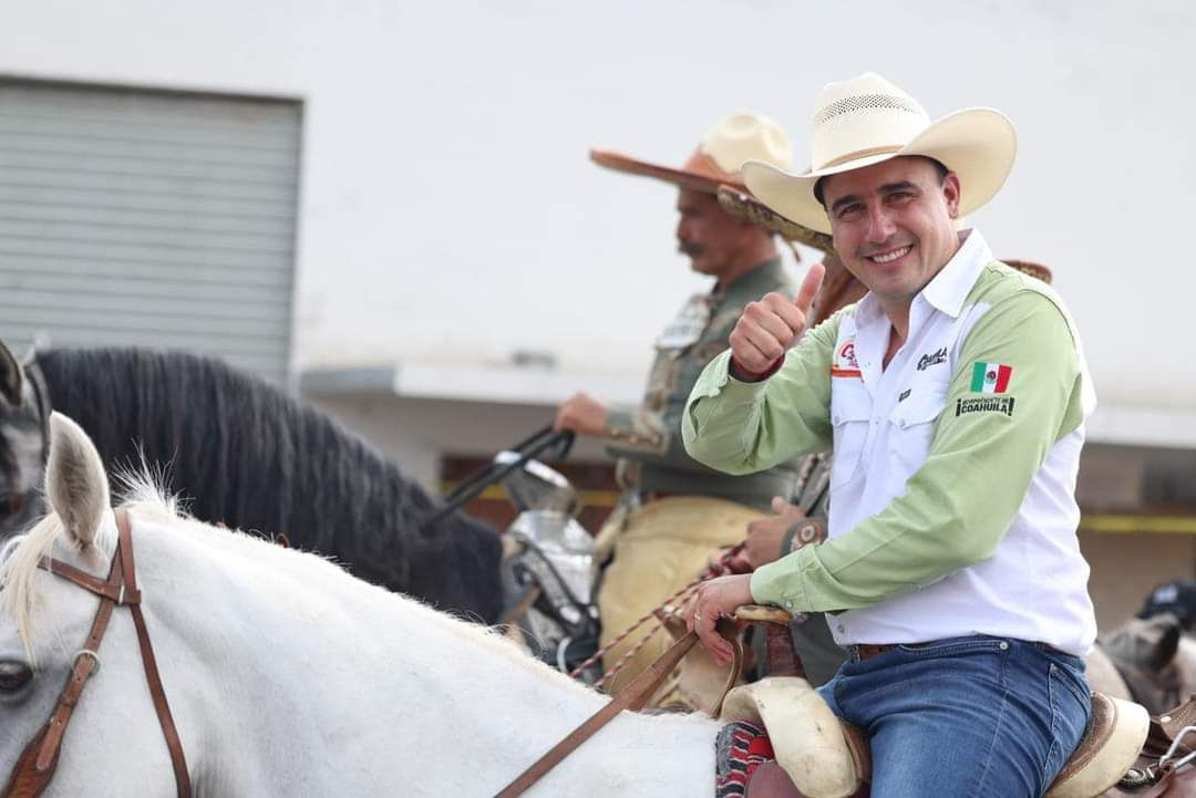 LA CABALGATA DE SABINAS, LA MEJOR DE MÉXICO: MANOLO