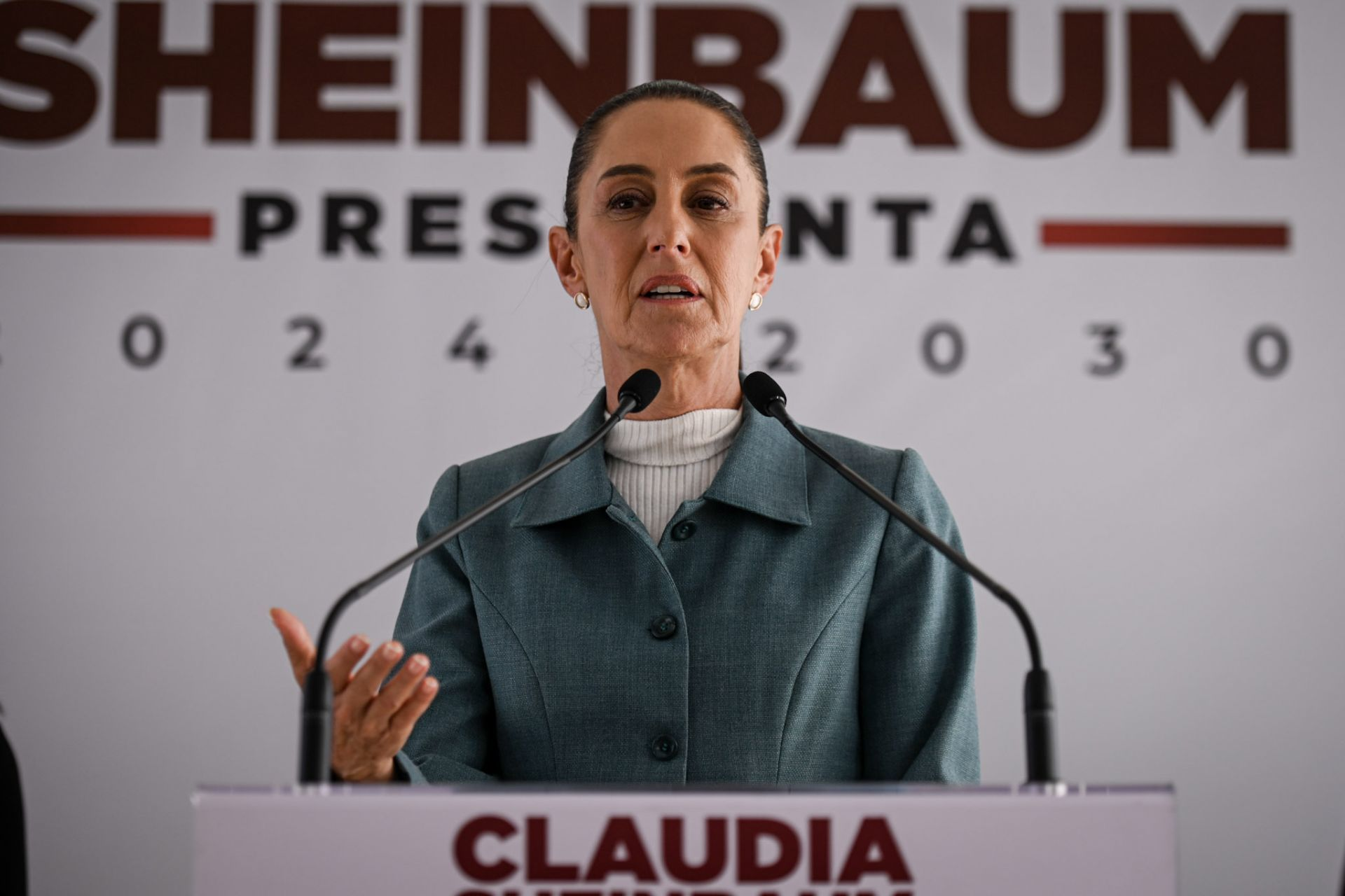 Sheinbaum vivirá en Palacio Nacional cuando asuma la Presidencia