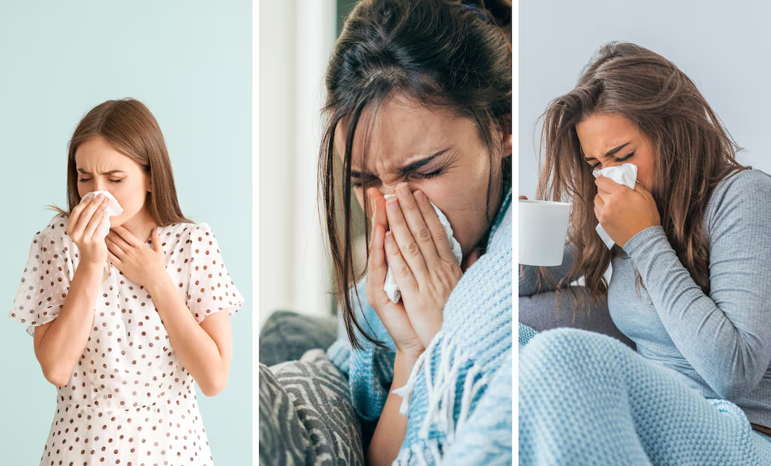 ¿Resfrío, alergia o gripe? Descubre cómo diferenciarlos y sus síntomas clave