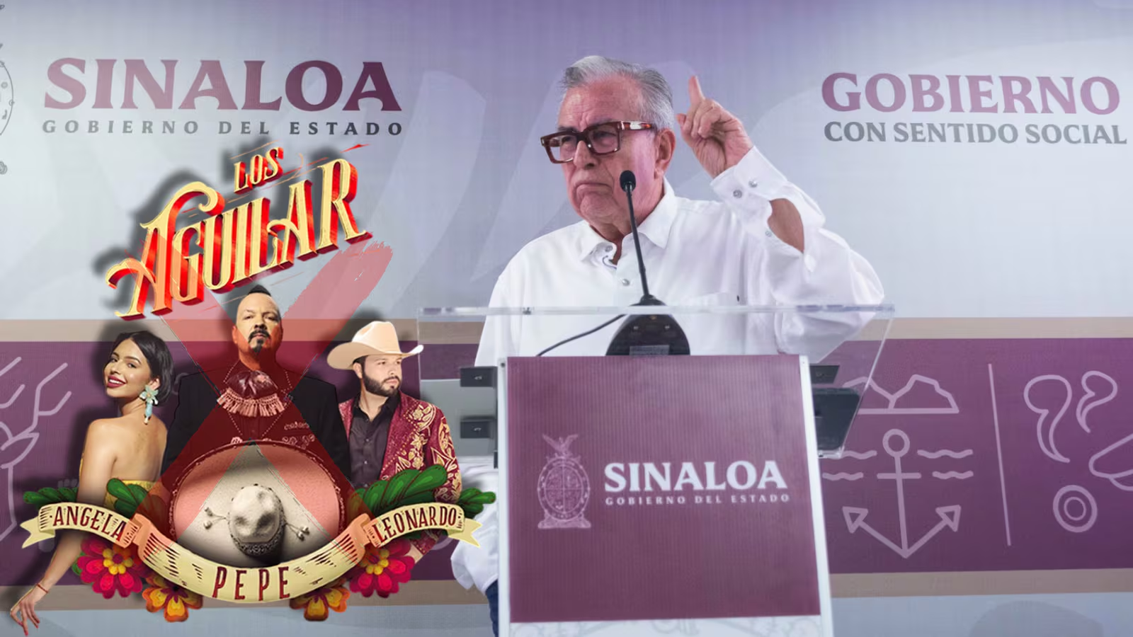 Violencia en Sinaloa: Cancelan concierto gratis de Pepe y Ángela Aguilar para ‘Grito’ del 15 de septiembre