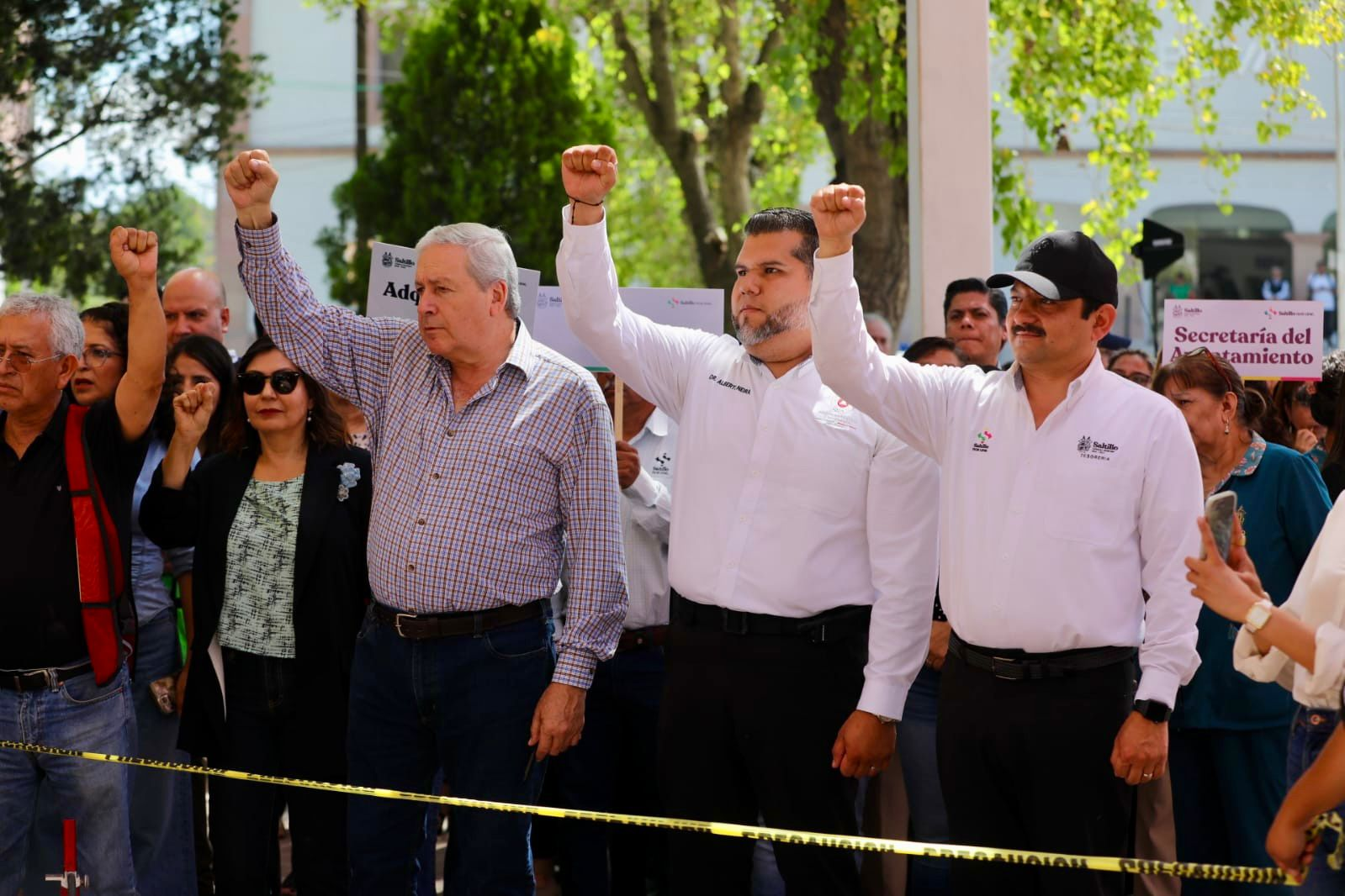 Encabeza Chema Fraustro simulacro en Presidencia