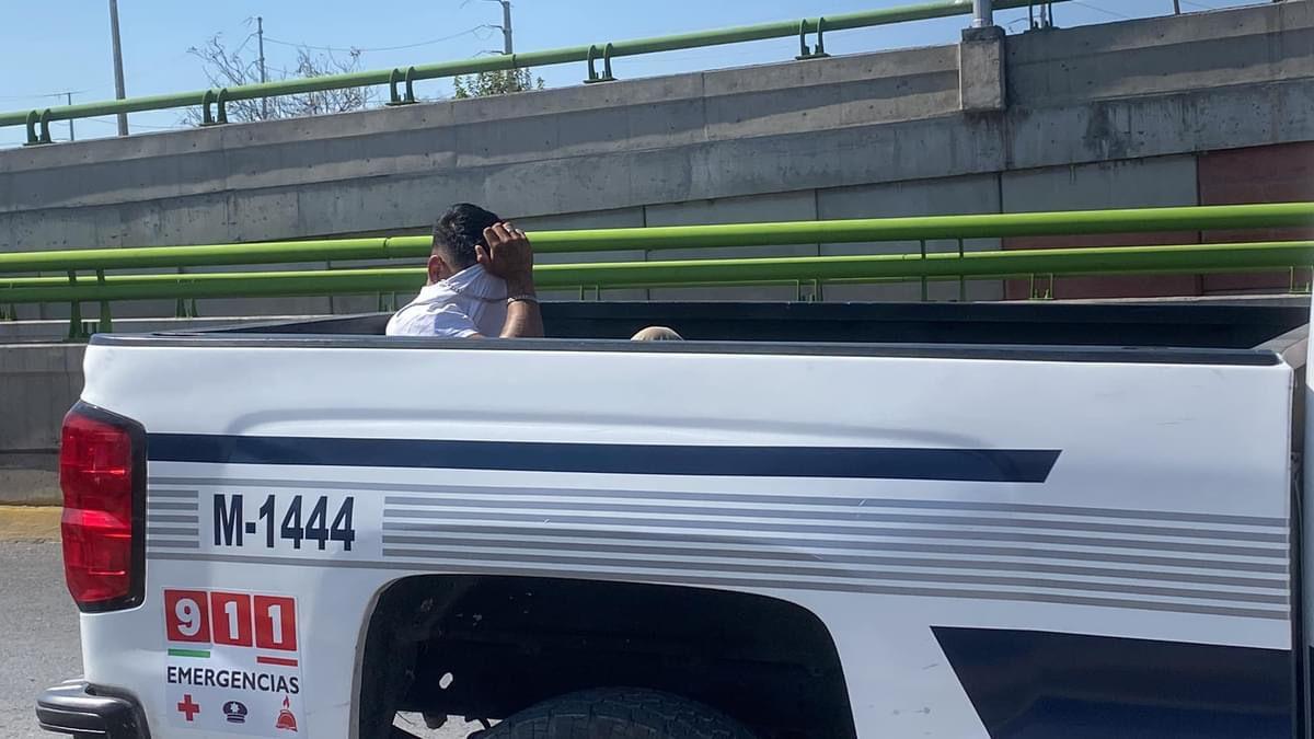 Altercado vial deja un hombre herido