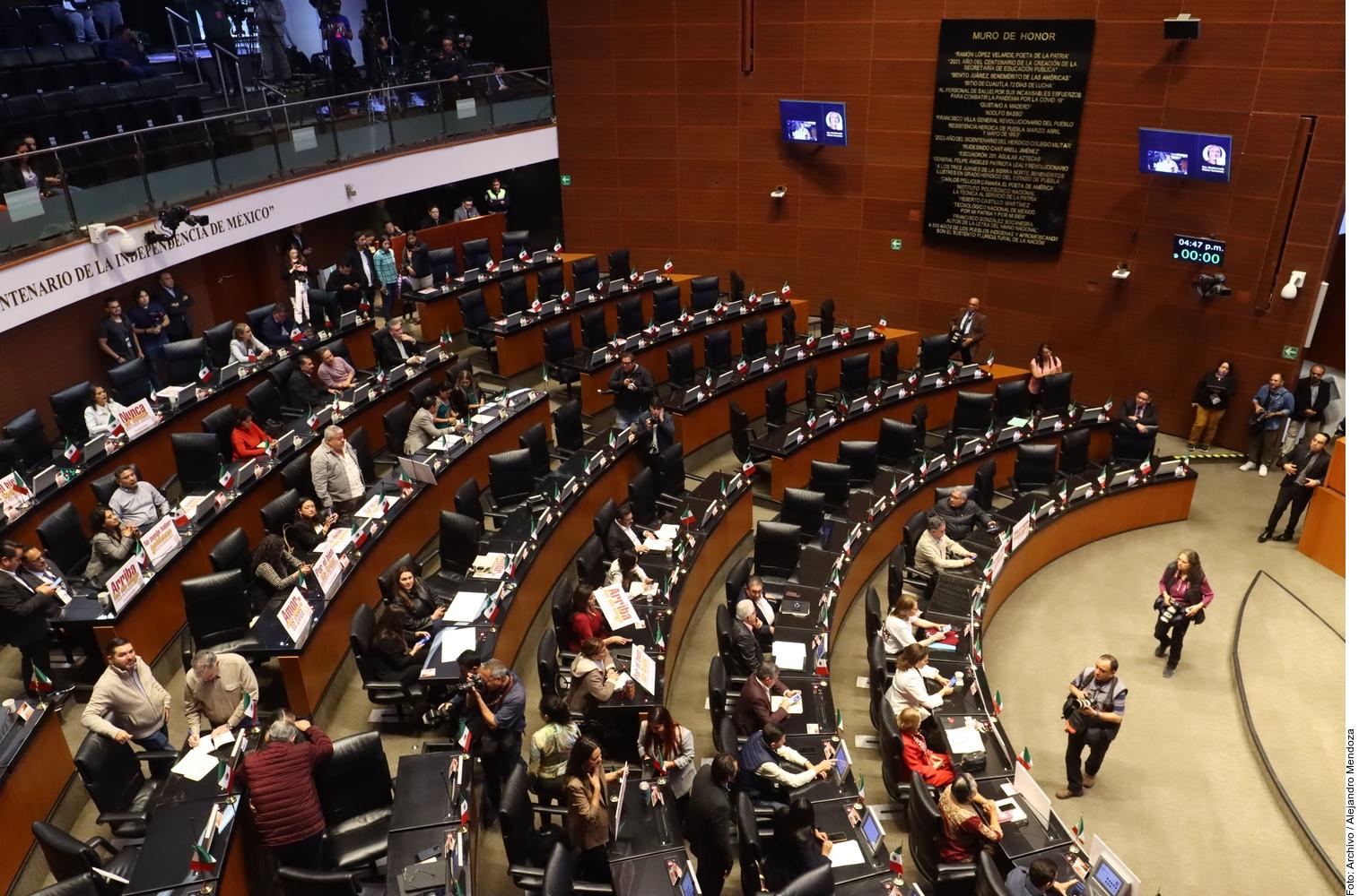 Aprueba Senado convocatoria para elección en PJ