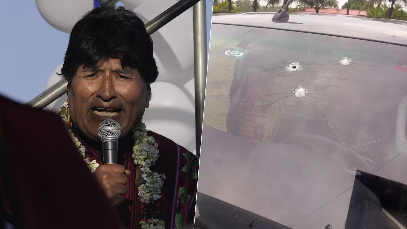 Atentan contra Evo Morales